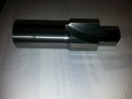 Custom EC121 carbide 2 flute straight custom step drill, no coating