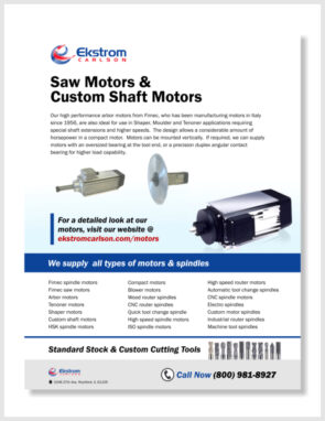 saw motors custom shaft motors update