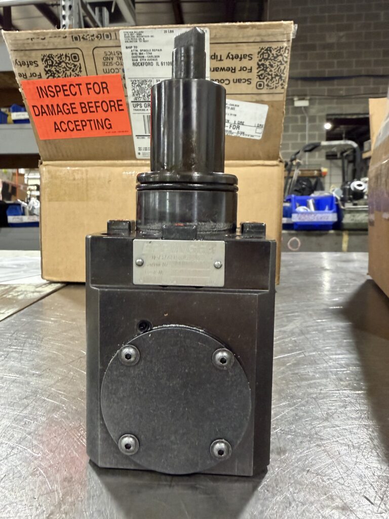 Unknown Live Tool / Spindle — Nameplate Unreadable