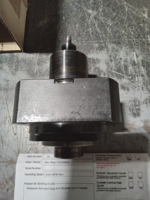 Mori Seiki T32B060 Live Tool Repair — Ekstrom Carlson (Repair Only)