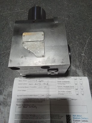 Live Tool Spindle — Make/Part Unreadable (Inspection) | Ekstrom Carlson Repair