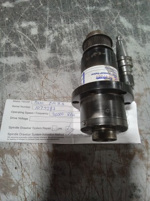HAF OM8A Spindle Repair – Serial 107482 – 30000 RPM