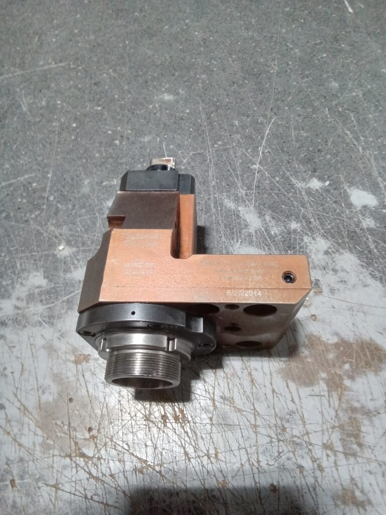 Global CNC Live Tool Head — stamped 6/27/2014