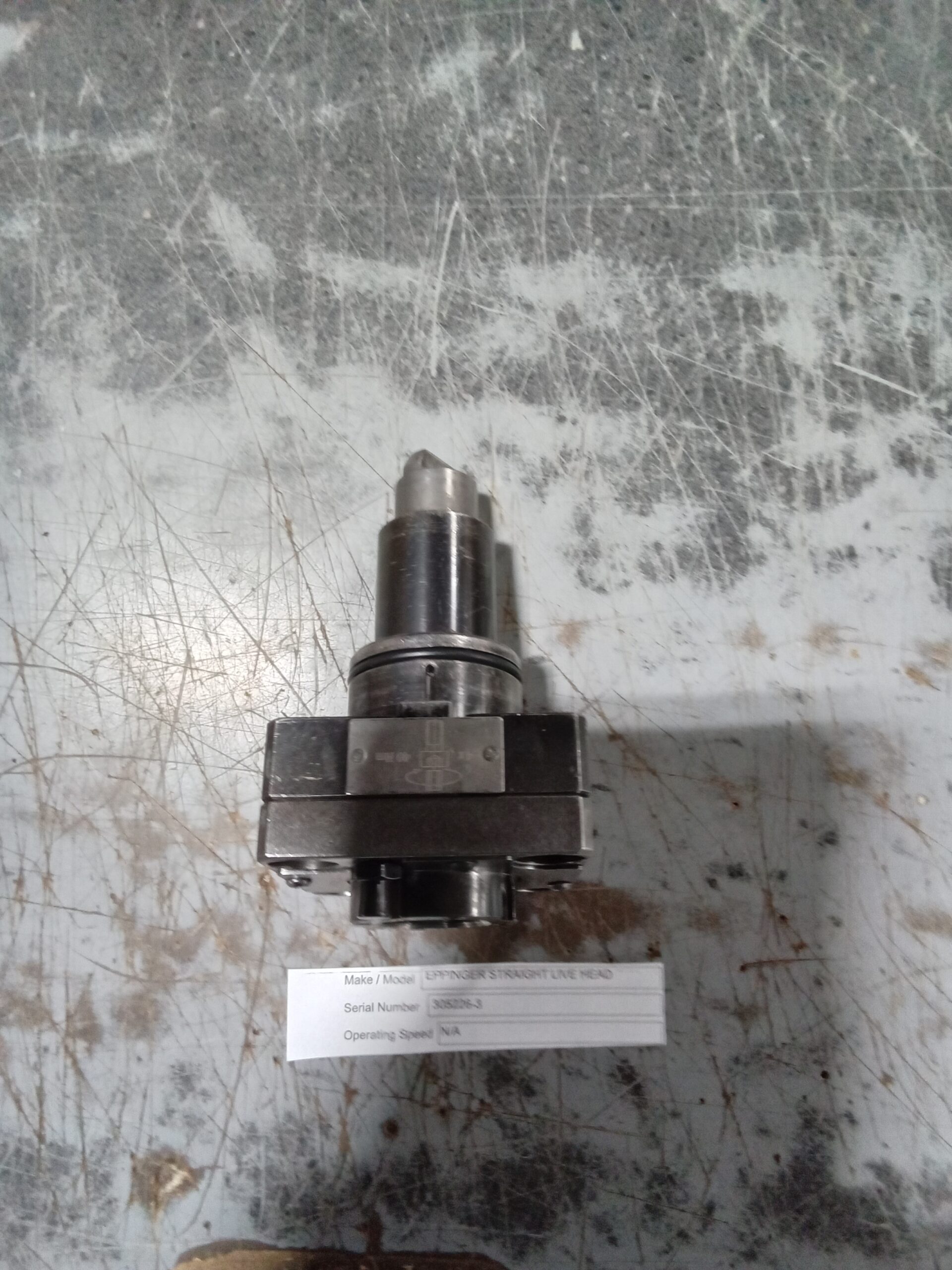 EPPINGER STRAIGHT LIVE HEAD component repaired by Ekstrom Carlson