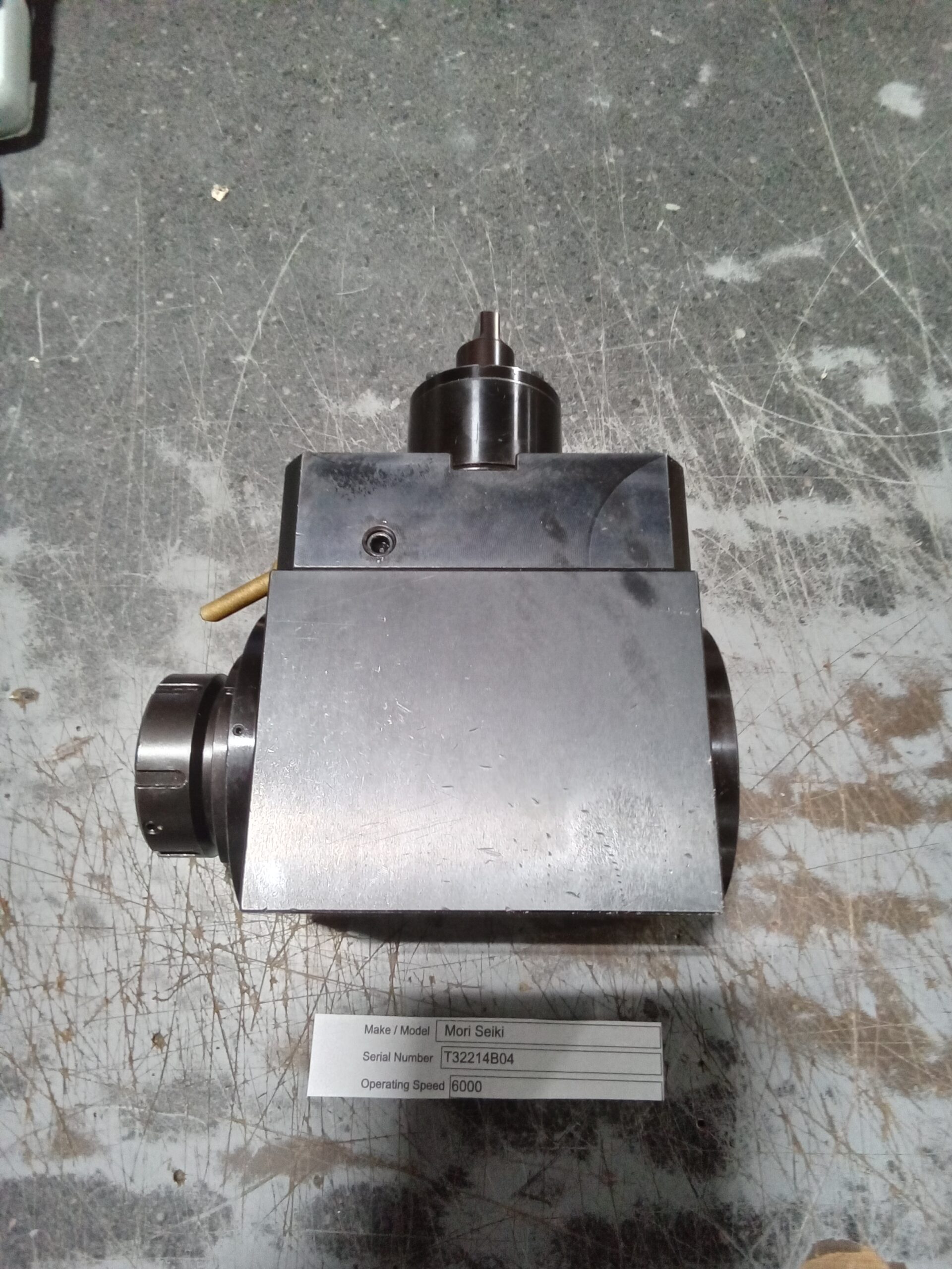 MORI SEIKI SPINDLE T32214B04 component repaired by Ekstrom Carlson